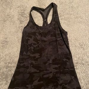 Lulu black camo tank